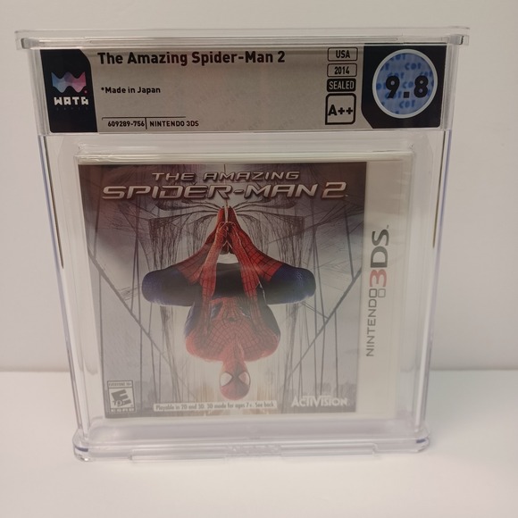 The Amazing Spider-Man 2 NINTENDO 3DS WATA Graded 9.8 A++